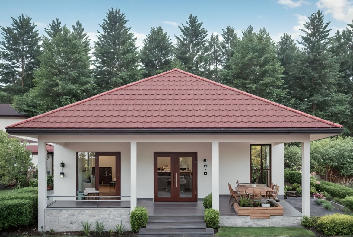 แบบบ้าน SK-73 ถูกออกแบบในสไตล์ Tropical Minimalist ที่เน้นความเรียบง่ายและการใช้งานที่ตอบโจทย์ชีวิตประจำวัน ตัวบ้านมีดีไซน์โปร่งโล่งเพื่อให้เข้ากับสภาพอากาศเมืองร้อน เหมาะสำหรับครอบครัวขนาดเล็กหรือผู้ที่มองหาบ้านพักผ่อนที่กลมกลืนกับธรรมชาติ