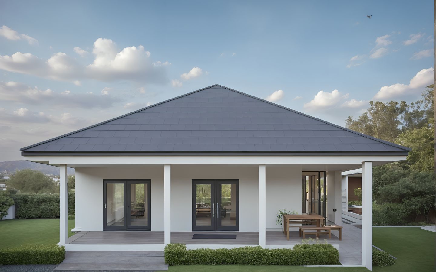 แบบบ้าน SK-73 ถูกออกแบบในสไตล์ Tropical Minimalist ที่เน้นความเรียบง่ายและการใช้งานที่ตอบโจทย์ชีวิตประจำวัน ตัวบ้านมีดีไซน์โปร่งโล่งเพื่อให้เข้ากับสภาพอากาศเมืองร้อน เหมาะสำหรับครอบครัวขนาดเล็กหรือผู้ที่มองหาบ้านพักผ่อนที่กลมกลืนกับธรรมชาติ